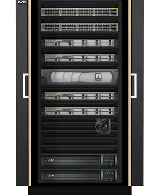 NetShelter CX 24U Secure Soundproofed - AR4024IA