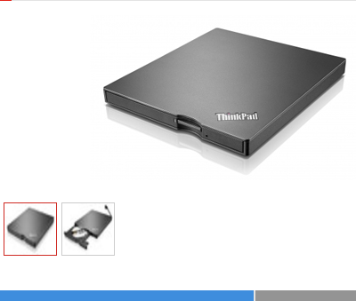 Lenovo UltraSlim USB DVD Burner - 4XA0E97775 | price in dubai UAE Africa saudi arabia