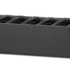 APC Horizontal Cable Manager, 2U x 4" Deep, Single-Sided with Cover - AR8600A | price in dubai UAE GCC saudi africa