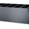 APC Horizontal Cable Manager, 2U x 6" Deep with Cable Tie-off bottom plate, Single-Sided with Cover - AR8603A | price in dubai UAE GCC saudi africa