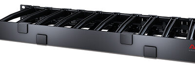 APC Horizontal Cable Manager, 1U x 6" Deep, Single-Sided with Cover - AR8612 | price in dubai UAE GCC saudi africa