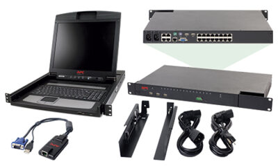 APC 2X1X16 IP KVM with APC 17" Rack LCD and USB VM Server Module Bundle - KVM-BN001 | price in dubai UAE GCC saudi africa