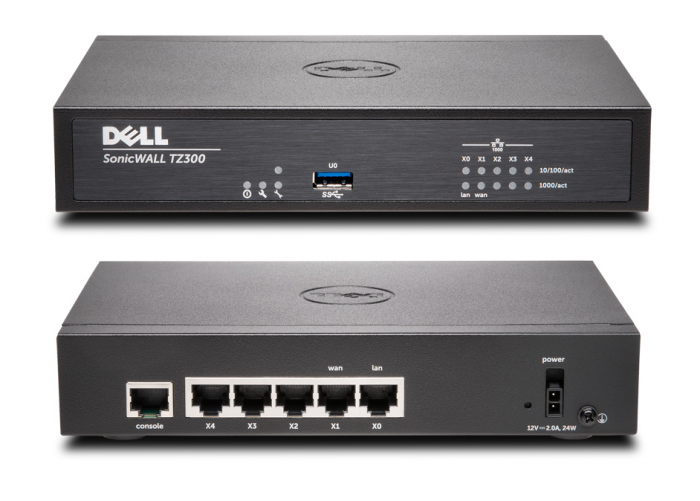 SonicWALL TZ300 With 1-year TotalSecure - 01-SSC-0581 |Dell SonicWall ...