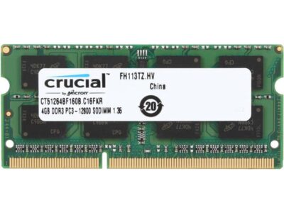 Crucial 16GB DDR4-2400 ECC SODIMM Crucial 4GB DDR3L-1600 SODIMM - CT51264BF160B | price in dubai UAE GCC africa saudi