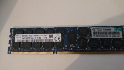 HPE 8GB (1x8GB) Dual Rank x4 PC3L-10600R - 647650-071