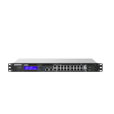 QNAP QGD-1602P-C3558-8G PoE Switch Intel Atom C3558 - QGD-1602P-C3558-8G | price in dubai uae africa saudi arabia QNAP QGD-1602P-C3758-16G PoE Switch Intel Atom C3758 - QGD-1602P-C3758-16G | price in dubai uae africa saudi arabia