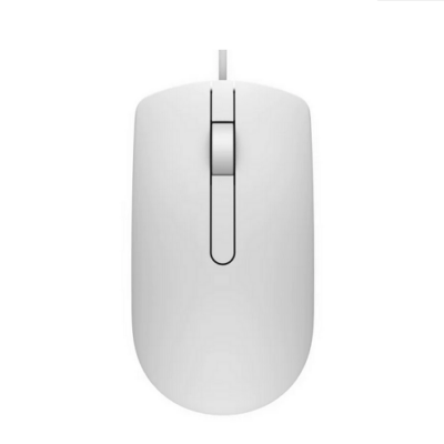 Dell Optical Mouse MS116 White - 570-AAIP | price in dubai uae africa saudi arabia