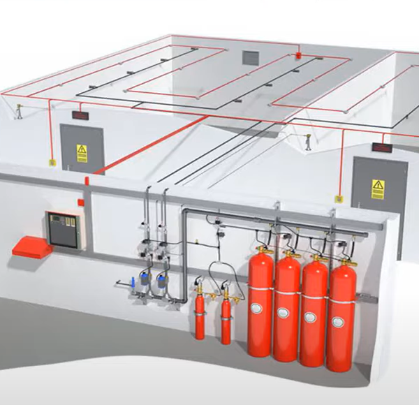FM200 fire suppression system in uae