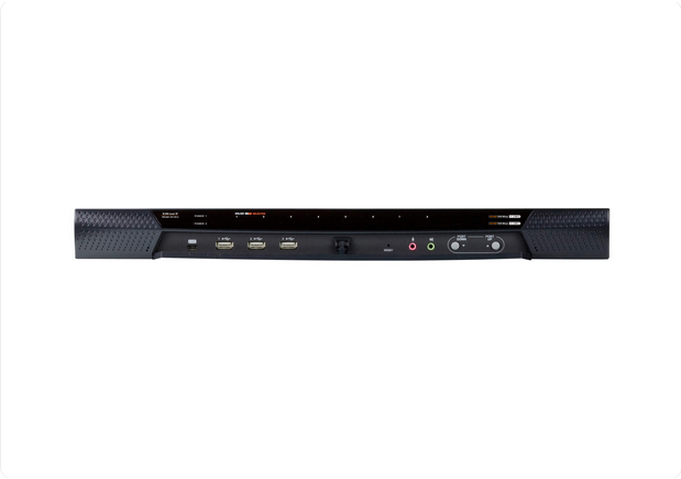 ATEN 1-Local/1-Remote Access 8-Port Cat 5 KVM over IP Switch with Virtual Media (1920 x 1200) - KN1108VA-AX-E - Image 2
