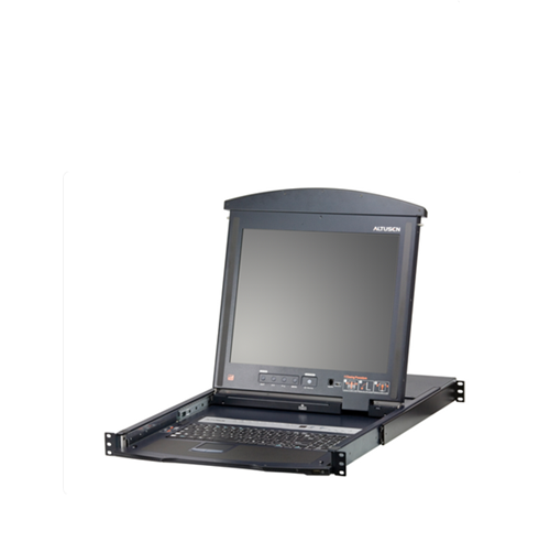 ATEN 16 Port LCD Over IP KVM Switch - KL1516AIN-AXA-AE | Price In Dubai