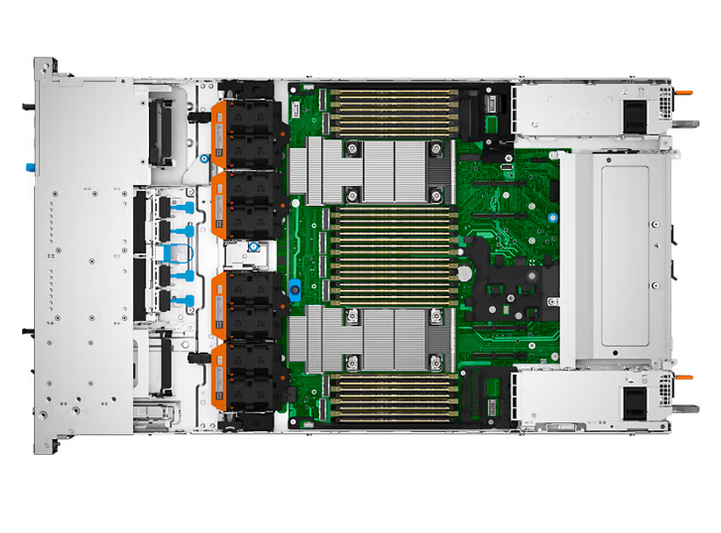 Dell PowerEdge R670 Server 6 Performance 6515P 2.3G, 16C, 64Gb Memory 2x480GB, DUAL PS 1100W, QP 10/25Gb, 3 Years Pro Support - Image 4