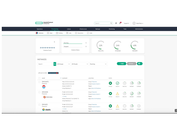 HPE Morpheus Enterprise Software per Socket (15 WLE)