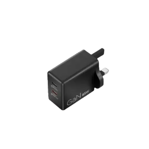 Lenovo Dual USB-C 65W GaN Charger - 40AW065BUK | Price In Dubai