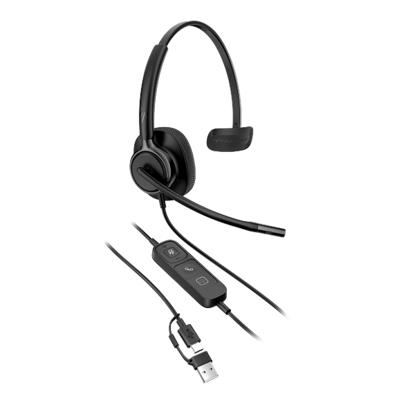 HP Poly Mission 415 Monaural USB Wired Headset - C01B2AA - Image 4