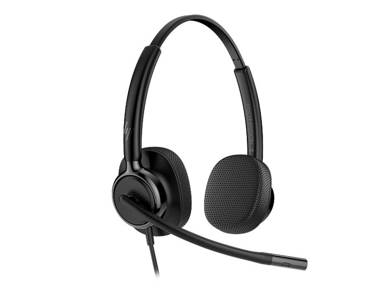 HP Poly Mission 425 Stereo USB Wired Headset
