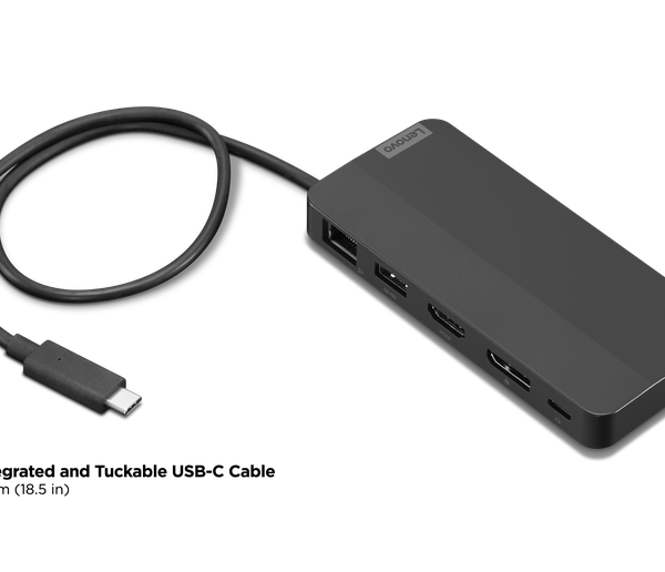 Lenovo USB-C Dual Display Travel Dock - 40B90000WW | Price In Dubai