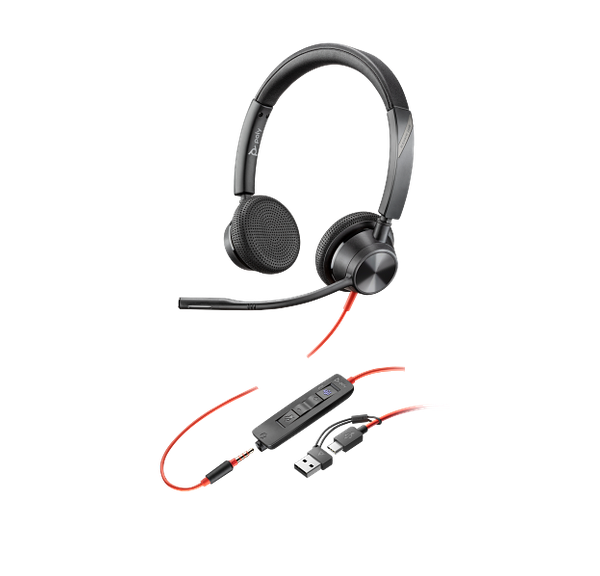 Poly Blackwire 3325 Stereo USB-C Headset - 8X222AA | Price In Dubai