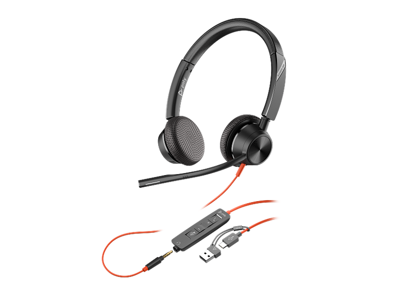 Poly Blackwire 3325 Stereo USB-C Headset - 8X221AA | Price In Dubai