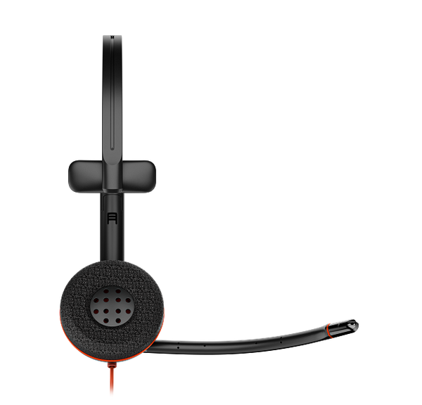 Poly Blackwire 3210 Monaural USB-C Headset +USB-C/A Adapter (Bulk) - 8X214A6 - Image 5